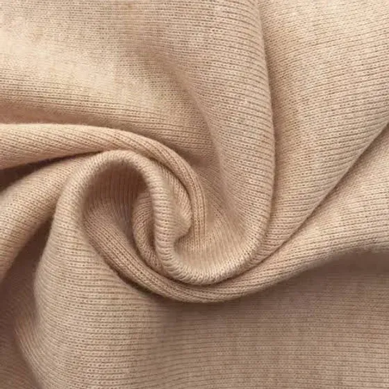 Organic cotton swatch — GOTS-eligible, 8–16 oz