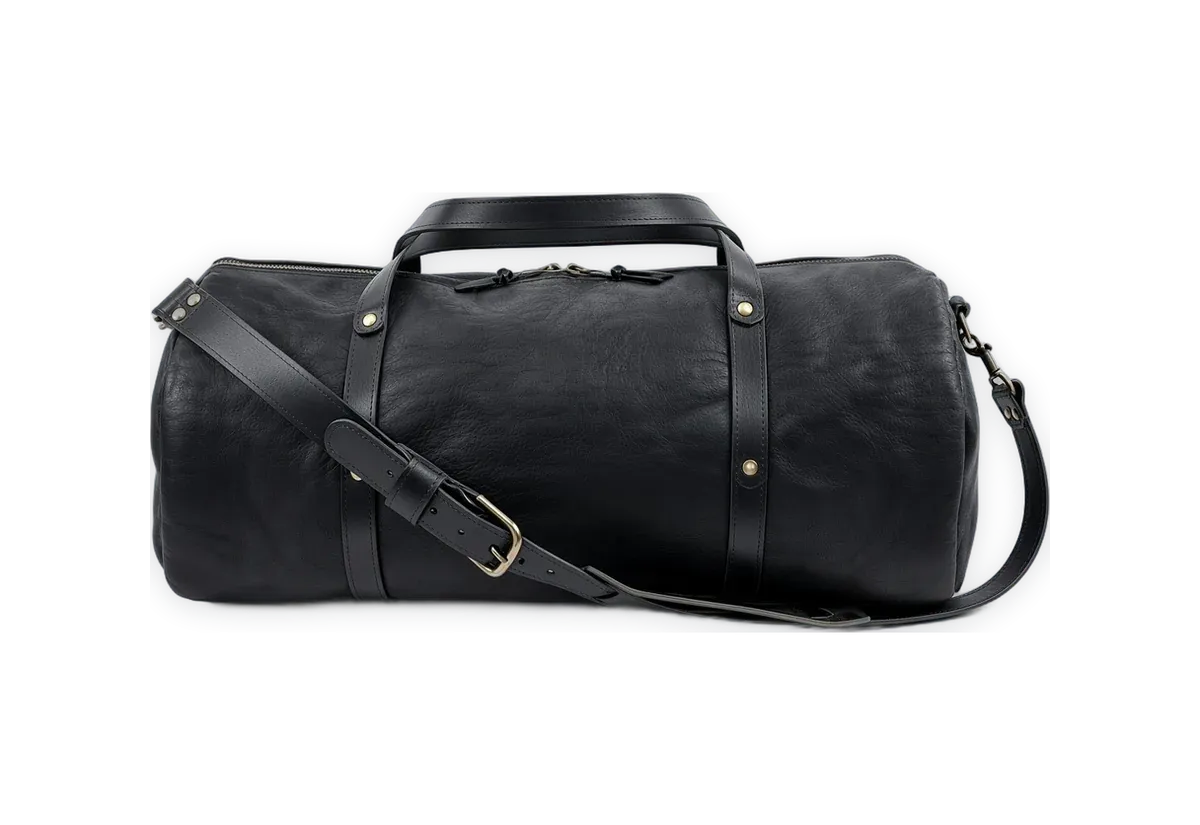 Custom duffle bag