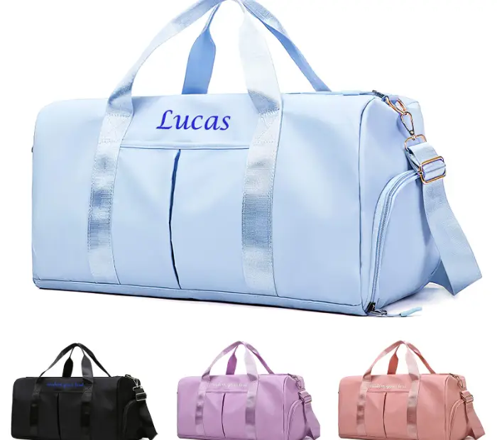 Individuell bestickte Reisetasche