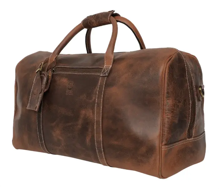 Personalisierte Reisetasche aus Leder