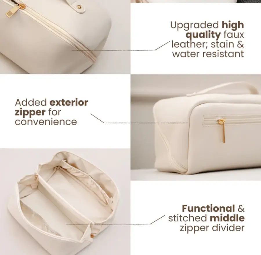 Überragende Leistung mit unserem Hersteller individueller Kosmetiktaschen