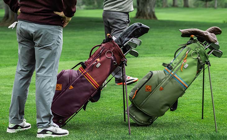 Golftaschen aus Leder