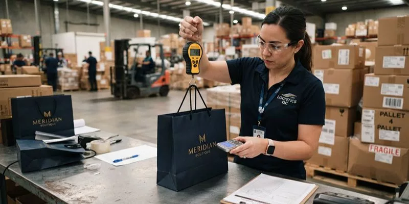 Come ispezionare e spedire sacchetti regalo personalizzati in Canada