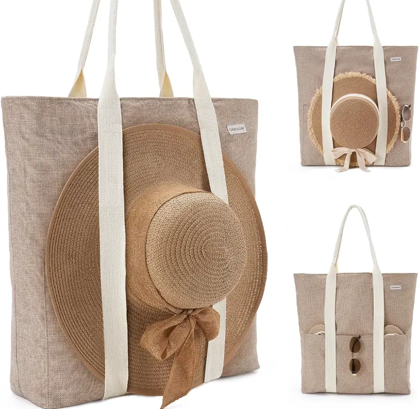 Große Strandtaschen (50 cm x 40 cm x 20 cm)