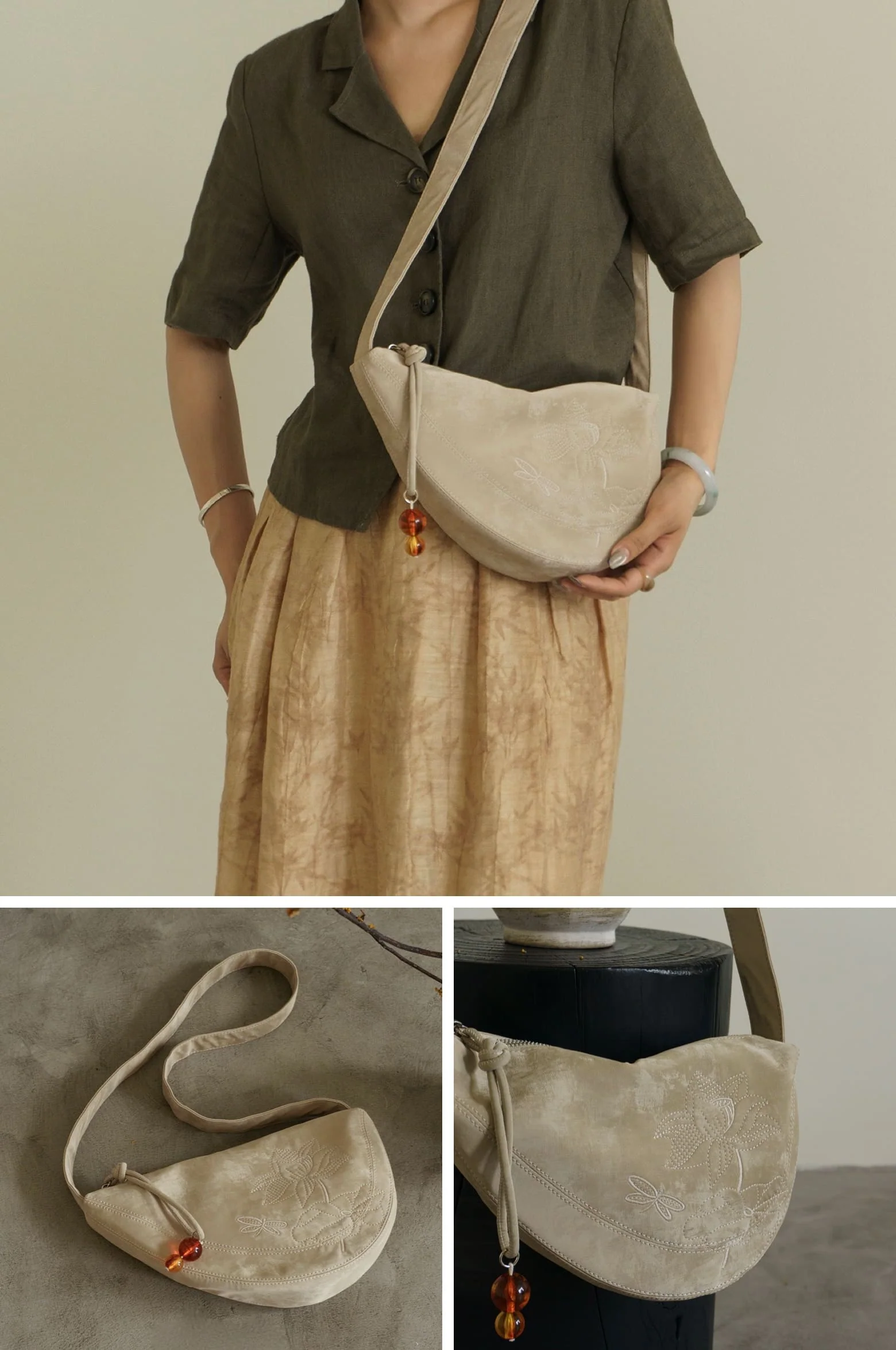 Satteltasche aus Leder