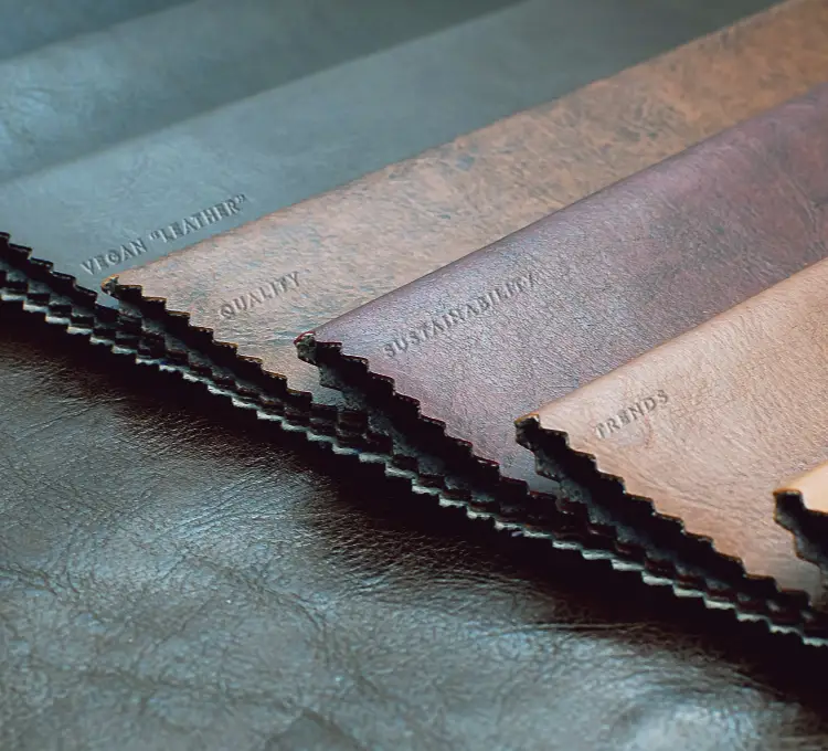 Hochwertiges veganes Leder