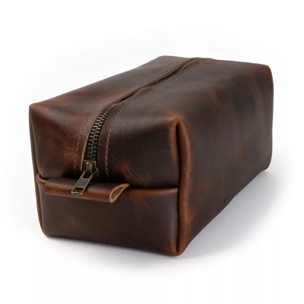 Leather Toiletry Bag