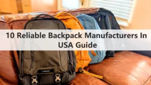 backpack manufacturers in usa