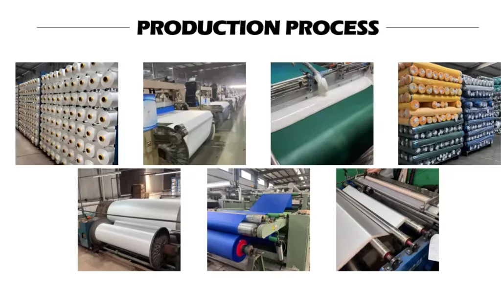 Polyester-Taft – Herstellungsverfahren