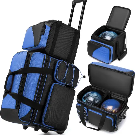 Professionelle Turnier-Rolltaschen