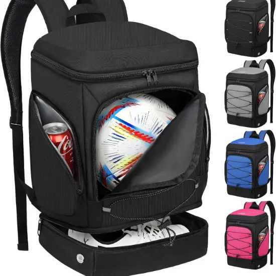 Fußballrucksäcke mit Ballfächern Fußballrucksäcke mit Ballfächern