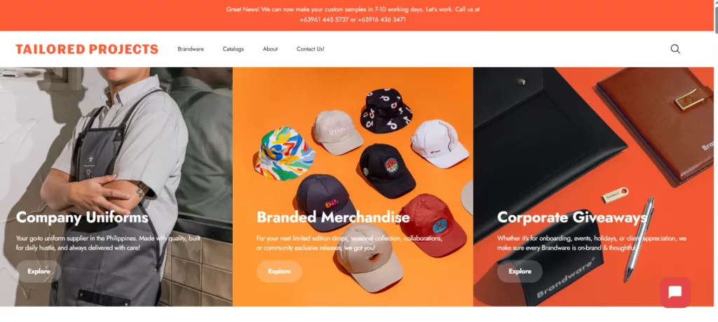 Maßgeschneiderte Projekte