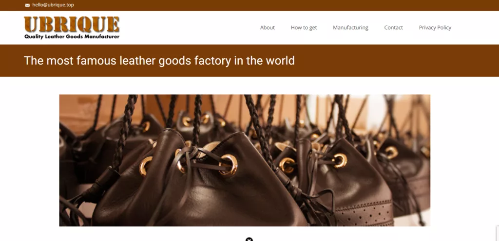 Ubrique Lederwaren