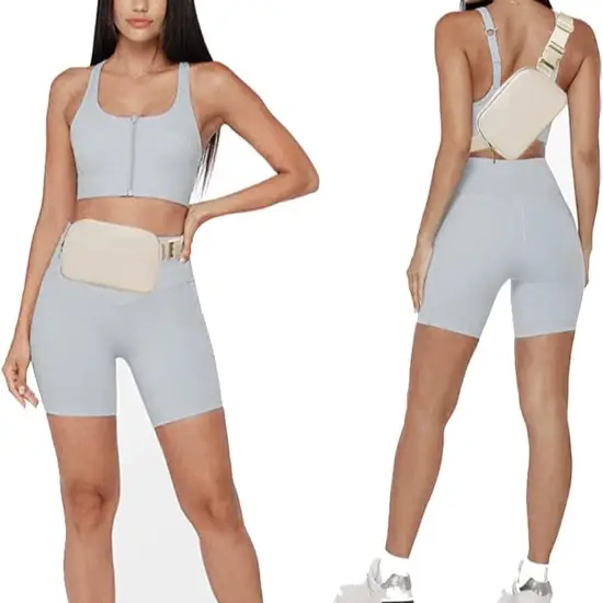 Sportliche Lauf-Hüfttasche mit mehreren Fächern Sportliche Lauf-Hüfttasche mit mehreren Fächern