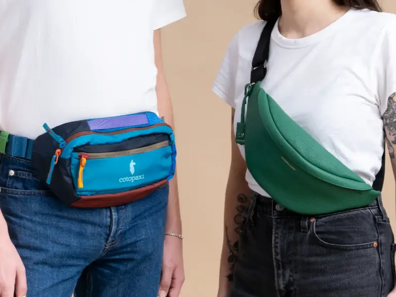 Größe, Muster und Taschenlayout