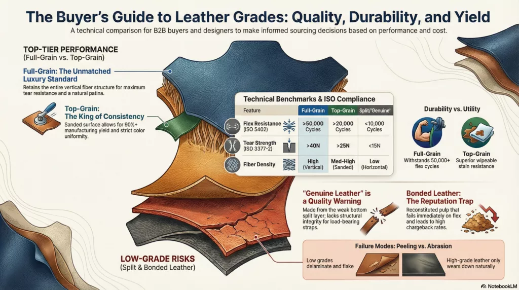 Buyer's Guide to Leather Grades