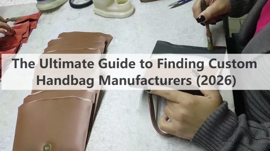 The Ultimate Guide to Finding Custom Handbag Manufacturers (2026)