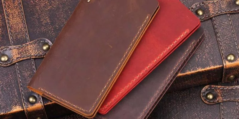 Leather Checkbook Covers Made In USA