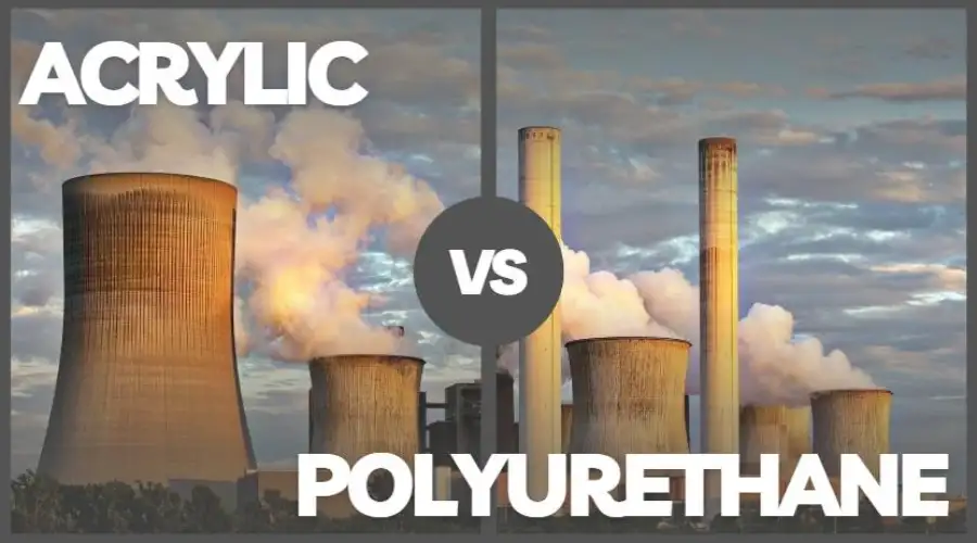 ポリウレタン塗料とアクリル塗料