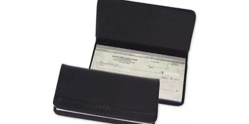 Leather Checkbook Covers