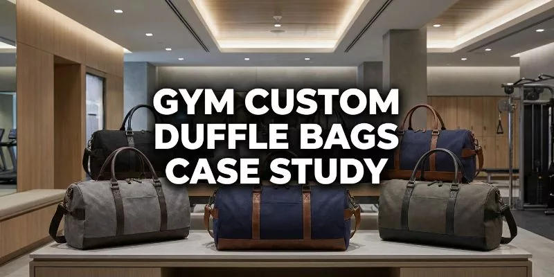 GYM CUSTOM DUFFLE BAGS CASE STUDY