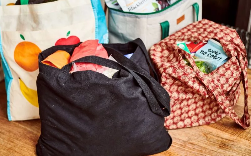Reusable Grocery Tote Bags