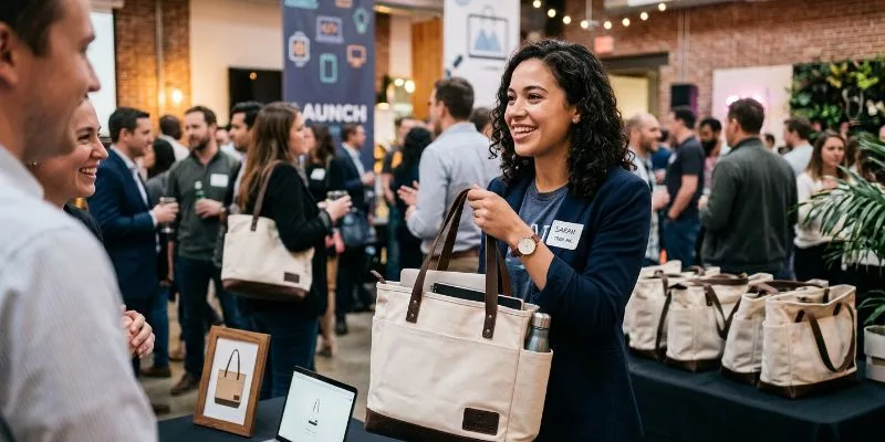 Tech Startup Launches Tote Bag Line