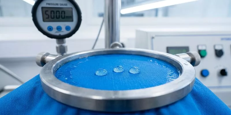 Execute the Hydrostatic Head Lab Test