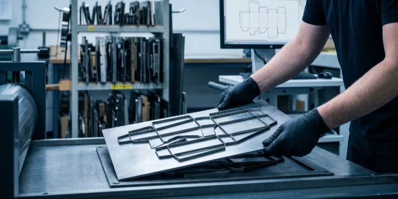 Die-Line Setup and Tooling Selection