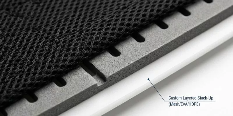 Specify the Layered Material Stack-Up