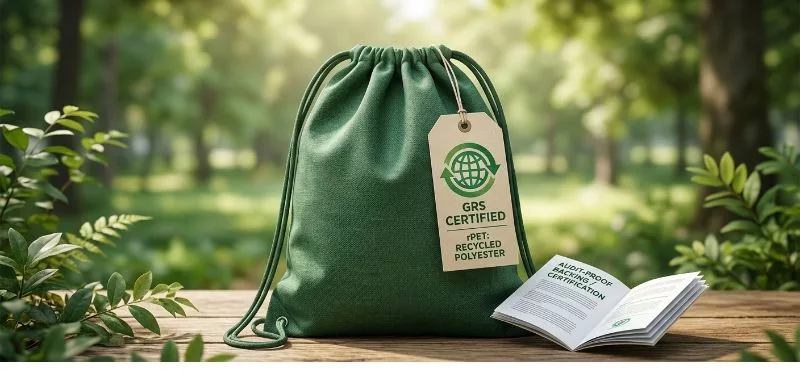 GRS-Certified Recycled Polyester (rPET)
