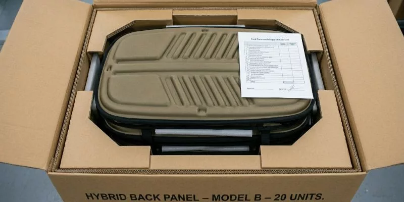 Lock the Commercial Sign-Off and Packaging