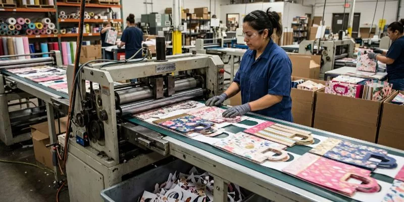 Die-Cut Bag Production