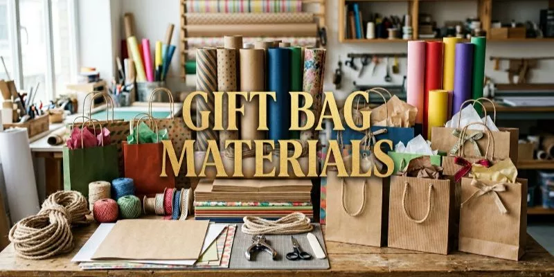 Matériaux du sac cadeau