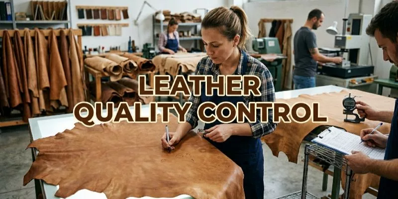 Contrôle de la qualité du cuir