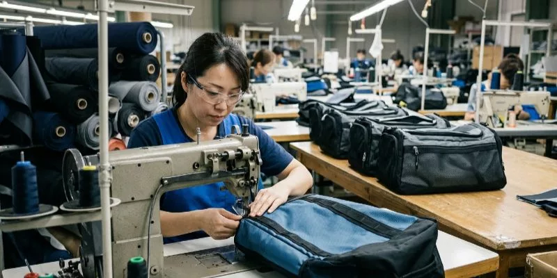 Sports Bag Production Process